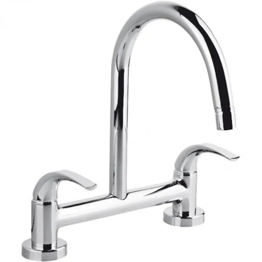 Misturador Para Cozinha De Mesa Pratika Plus Cromado Fabrimar - Imagem principal - f70e1a12-7a27-4a1a-a951-0cb6061fa761