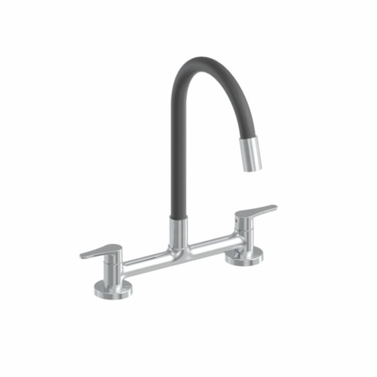 Misturador Para Cozinha De Mesa Tubo Flex Nova Exacta Cromado Fabrimar DN15 - Imagem principal - b2d74840-33b3-4913-bcc5-56d41b4487de