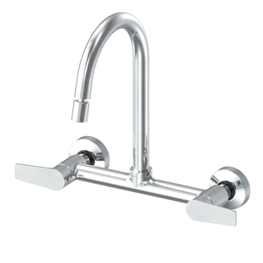 Misturador Para Cozinha De Parede Nova Loft Cromado Fabrimar DN15 - Imagem principal - 0ba84bc9-b3f0-41e1-a154-4521f3ef44e3