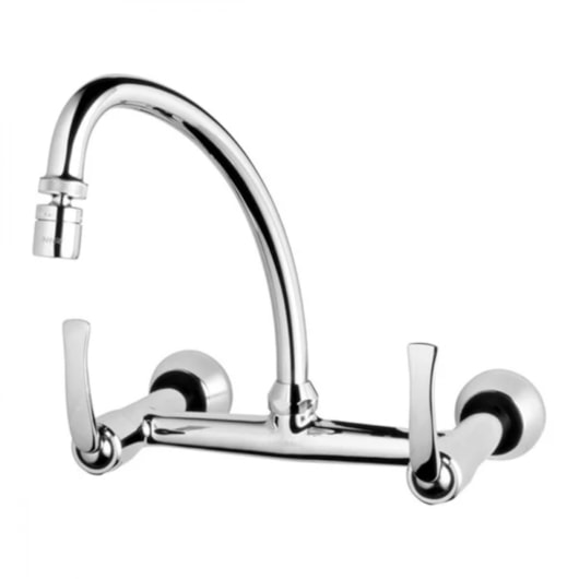 Misturador Para Cozinha De Parede Tubo Pratika Fabrimar - Imagem principal - c5327c90-4f57-4571-ab31-238fa3f5fc10