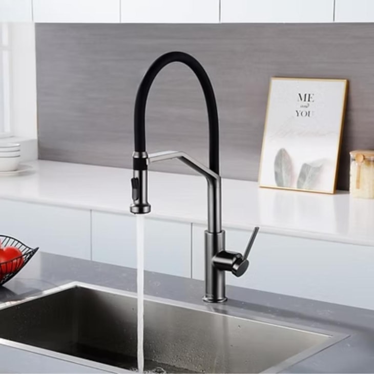 Misturador Para Cozinha Magnetico 3 Vias Grafite Lexxa