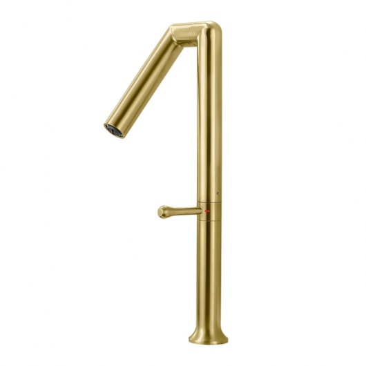 Misturador Para Cozinhas e Banheiros Fold Ouro Escovado Lexxa - Imagem principal - 72a92973-6cd1-4555-a5c6-cbebfa36a390