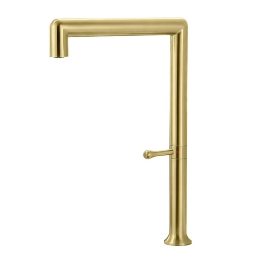 Misturador Para Cozinhas e Banheiros Reel Ouro Escovado Lexxa - Imagem principal - d7d7036d-6074-4a77-80d3-574ef5af00e9