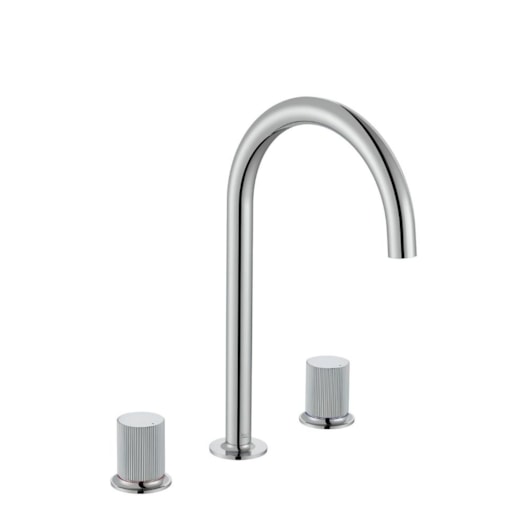 Misturador Para Lavatório 3 furos Nu Cromado Roca - Imagem principal - 8a9f819d-ec0c-4833-ad47-0635a771ac6a