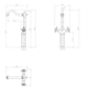 Misturador Para Lavatório Bica Alta Kr381 Branco Matte Kromma - 1162e7fb-30d4-48e8-a47e-fd6ccac147a9