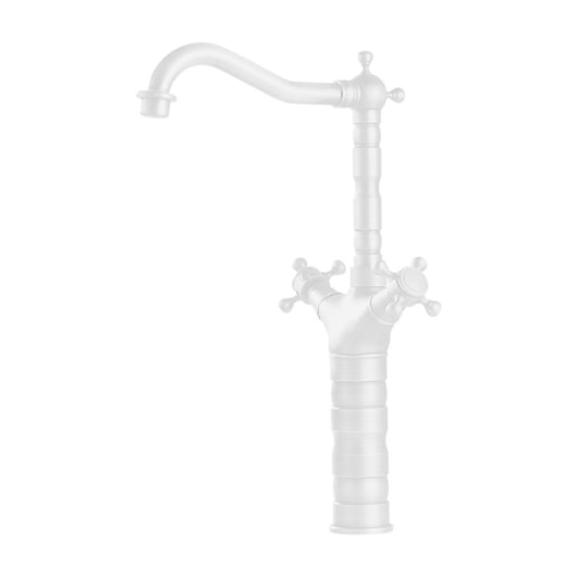 Misturador Para Lavatório Bica Alta Kr381 Branco Matte Kromma - Imagem principal - ead30a0b-be6f-4ece-be43-88bbf481a692