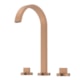 Misturador Para Lavatório De Mesa Bica Alta Com Válvula Flow Rose Gold Matte Celite - 7bb0a356-c2d1-4c45-9f8b-32c36fe2ed2e