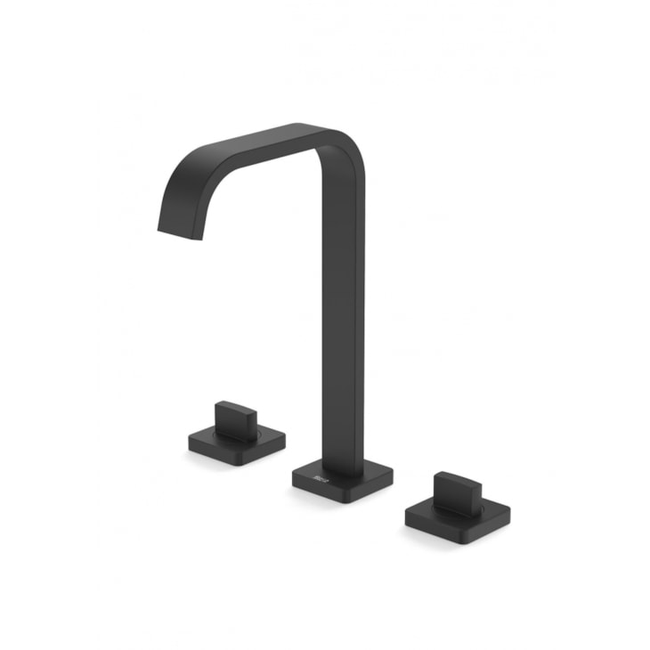 Misturador Para Lavatório De Mesa Bica Alta Com Válvula Virtus Matte Black Roca