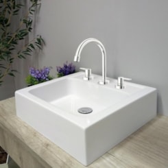 Misturador Para Lavatório De Mesa Bica Alta Gali Cromado Docol
