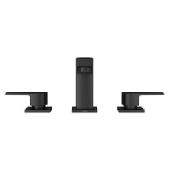 Misturador Para Lavatório De Mesa Bica Baixa Dn15 Level Black Mate Deca