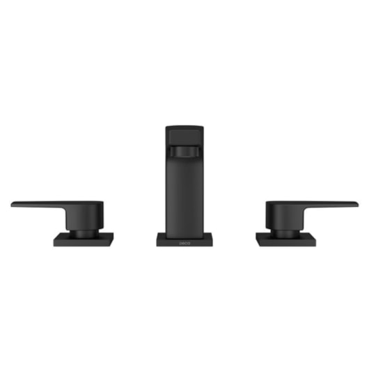 Misturador Para Lavatório De Mesa Bica Baixa Dn15 Level Black Mate Deca - Imagem principal - 22a15696-2a3b-4d62-b09c-d978f01d57b4