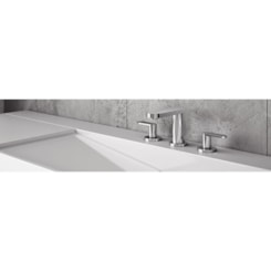 Misturador Para Lavatório De Mesa Bica Baixa Lit Cromado Fabrimar