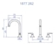 Misturador Para Lavatório De Mesa Com Bica Alta Tunis Clássica 1877 1/2 Doro Vecchio Fani - b7573604-af9a-4cee-86c5-a96131a2cb10