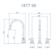 Misturador Para Lavatório De Mesa Flex 1877 Bica Flexível Preto Fosco Fani - 83a9856b-b76e-47fe-bcf0-79f87f95491f