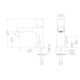 Misturador Para Lavatório De Mesa Genius Flex Docol - 2d53aee5-2664-4eab-832b-105aa19fb782