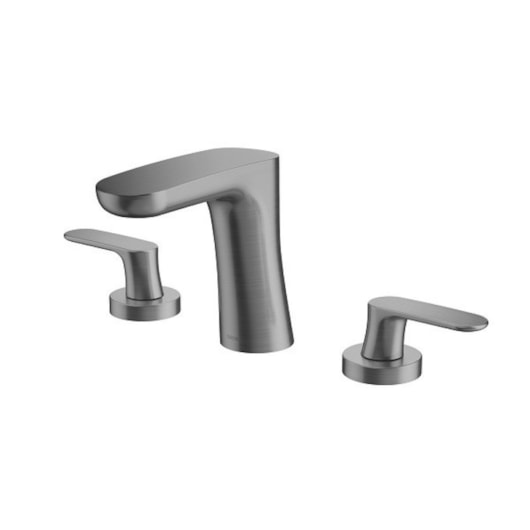Misturador Para Lavatório De Mesa Kaila Bica Baixa Grafite Escovado Docol - Imagem principal - 63f2b90b-c2bb-4075-b953-92c95d509413