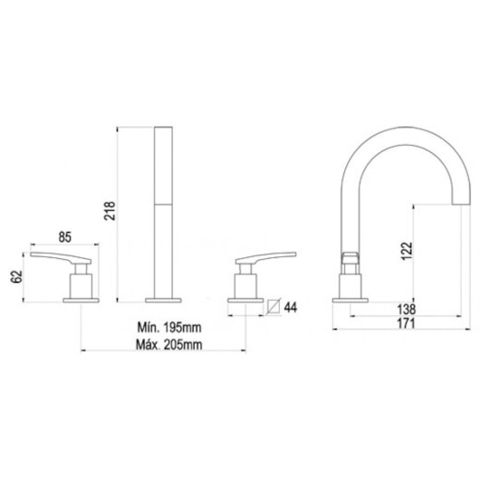 Misturador Para Lavatório De Mesa Like Bica Alta 1877 C78 Cromado Lorenzetti - Imagem principal - 6eb51cbe-f8f5-44b6-ae08-8500244f3ebc