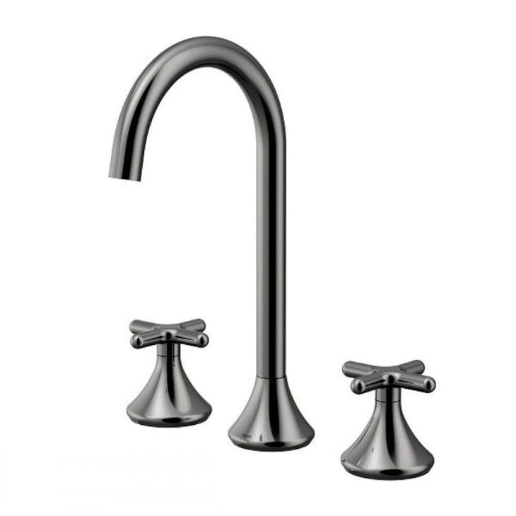 Misturador Para Lavatório De Mesa Liss 290 Bica Alta Grafite Polido Docol