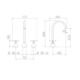 Misturador Para Lavatório De Mesa Liss Grafite Escovado Docol - f5a02e99-5829-47dc-9143-0f49c1186146