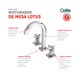 Misturador Para Lavatório De Mesa Lotus Bica Alta Cromada Celite - dbb9b95c-d858-4881-901d-a1cfdadef67c