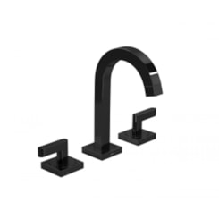 Misturador Para Lavatório De Mesa Soul  Bica Alta Black Noir Deca
