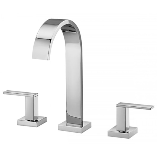 Misturador Para Lavatório De Mesa Square Bica Alta Cromada Docol - Imagem principal - a1b2351f-a382-4a5b-b805-523a6984f4a2