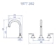 Misturador Para Lavatório De Mesa Tunis 260 1877 1/2 Preto Fosco Fani - fe624e50-adfb-448f-9ef0-c1d5055855af