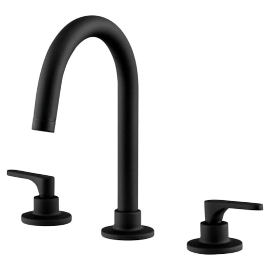 Misturador Para Lavatório De Mesa Tunis 260 1877 1/2 Preto Fosco Fani - Imagem principal - 37a9af1c-c553-44f7-bb94-7e04e0224f07
