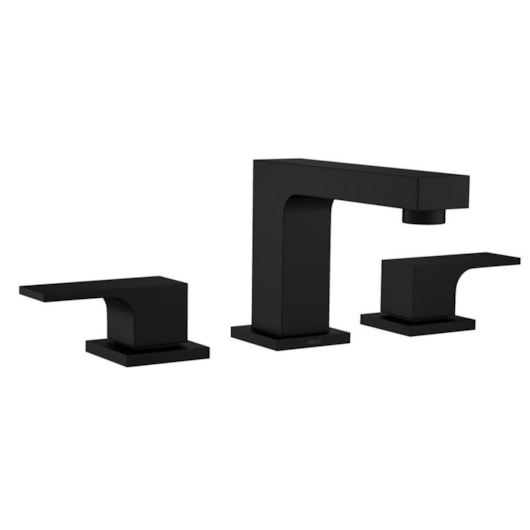 Misturador Para Lavatório De Mesa Unic Bica Baixa Black Matte Deca - Imagem principal - a97c3639-3655-4dae-8ea0-6050c62483fa