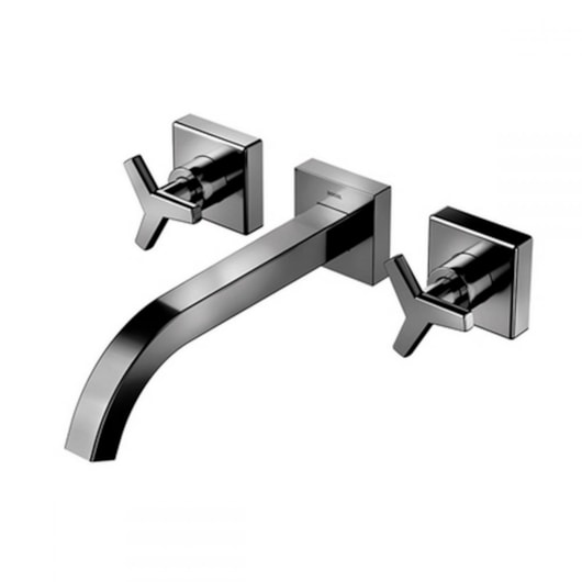 Misturador Para Lavatório De Parede City Grafite Polido Docol - Imagem principal - cc033a3c-ba3c-41b0-8de1-d31ed15ef1de