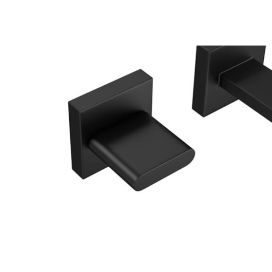 Misturador Para Lavatório De Parede DN20 Polo Black Matte Deca - Imagem principal - b2b7eb60-f390-4e50-b490-3ab5e0cf8c8b