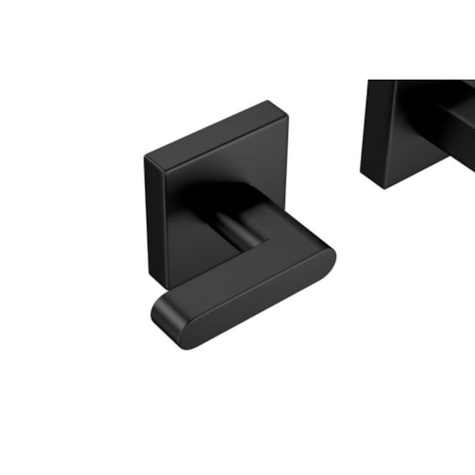 Misturador Para Lavatório De Parede DN20 Soul Black Matte Deca - Imagem principal - 3b97b98e-60d3-4006-92ae-fccd100770f6