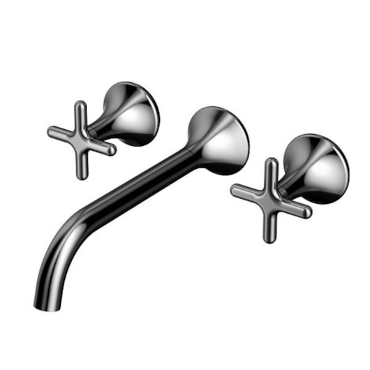Misturador Para Lavatório De Parede Liss 230 Grafite Polido Docol - Imagem principal - 17ae5c72-cede-4088-8e98-1bae9fd1f9ce