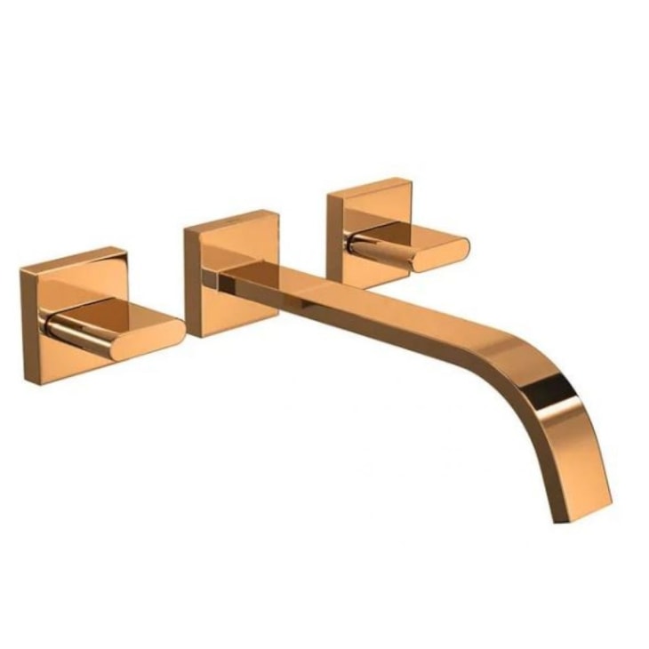 Misturador Para Lavatório De Parede Polo Red Gold Deca