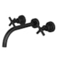 Misturador Para Lavatório De Parede Tunis 260 1878 Preto Fosco Fani - a707a784-f935-4c50-924d-5a8485565e61
