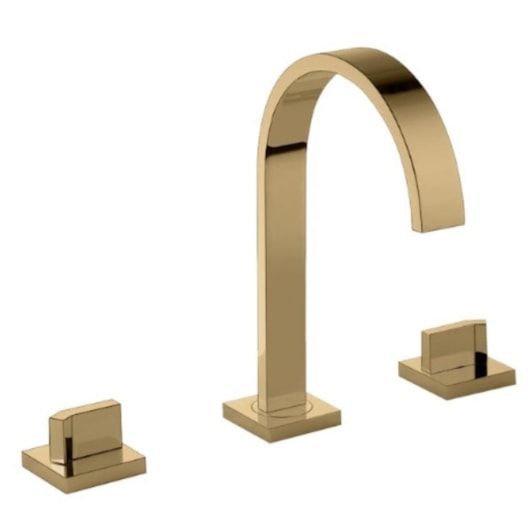 Misturador Para lavatório Kr484 Champagne Matte Kromma - Imagem principal - c21af53b-92eb-4e6b-8930-82c9acdcb962