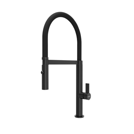 Misturador Slim Versatile Em Aço Inox Black Matte Tramontina - Imagem principal - 028655bc-05e1-4f08-bb07-de5532583b52