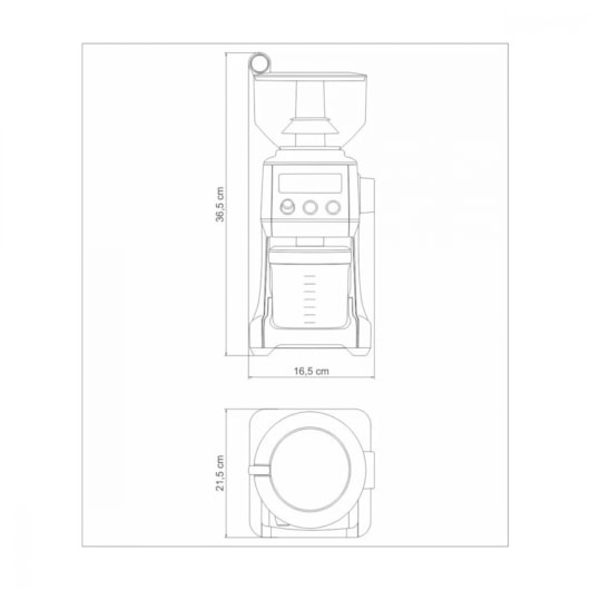 Moedor De Café Breville Express 127V Inox Tramontina - Imagem principal - a212361a-3f62-4293-b4c4-7ae7ba0aaea2