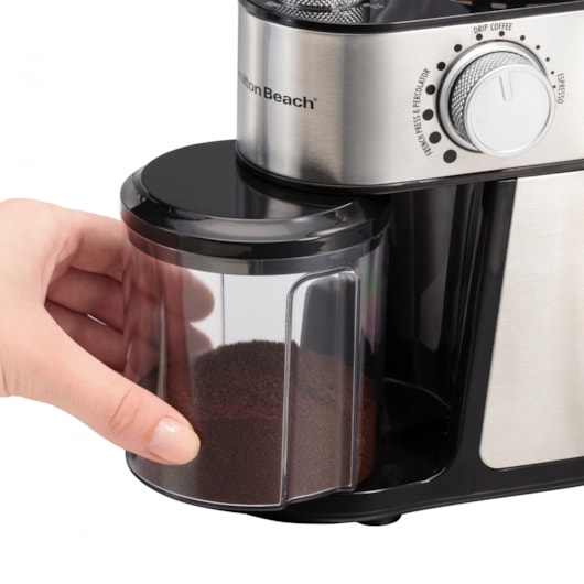 Moedor De Café Plus Cinza Hamilton Beach 127V - Imagem principal - 5503cf0d-e55c-4b43-9c52-c103a42c7a1d