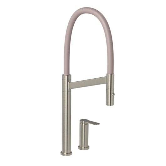Monocomando De Mesa Para Cozinha Bica Alta Colore Inox E Fendi Deca - Imagem principal - dc68131a-a7b9-4fe4-8f6c-74f6fdf1cde4
