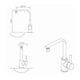 Monocomando De Mesa Para Cozinha Movee Fabrimar - 42dcd906-154d-44c8-80bd-1406c31eb6ac