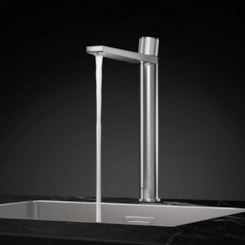 Monocomando Design Collection Tower Em Aço Inox Acetinado Tramontina