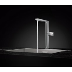 Monocomando Design Collection Tower Side Em Aço Inox Com Acabamento Acetinado Tramontina