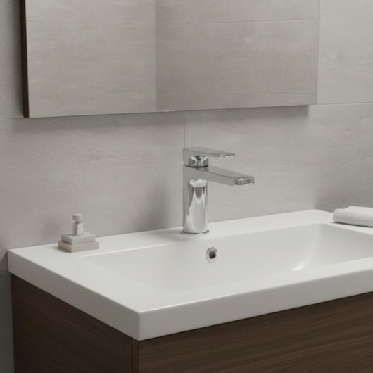 Monocomando Noronha para Lavatório de Mesa Bica Baixa Cromado Celite - Imagem principal - 8326fea1-4b6a-46d8-ab8b-d221ae676a73