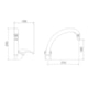 Monocomando Para Balcão 7001 C 55 Meber - ef6ca538-0569-4fd6-bae2-4df054de53ad