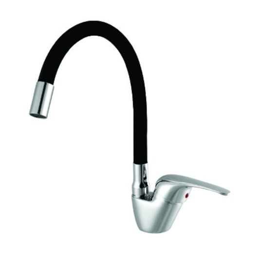 Monocomando Para Balcão 7001 C 70 Cromado Preto Meber - Imagem principal - 96448f26-bf53-4508-83ca-ae34fee655fa