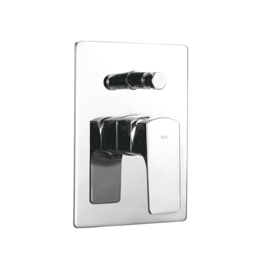 Monocomando Para Banheira E Chuveiro De Parede Embutir Escuadra Cromado Roca - Imagem principal - c0965c45-b00b-4691-bab8-e96d7c7638f6