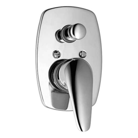Monocomando Para Chuveiro Com Desviador Civic Cromado Fabrimar - Imagem principal - a9f3744e-010c-4f8f-a429-aa174520c38d