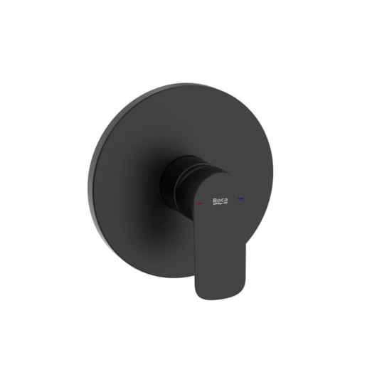 Monocomando Para Chuveiro Sem Desviador Cala Matte Black Roca - Imagem principal - d971ceaf-22b9-43b1-b8a9-675df75d6cf7