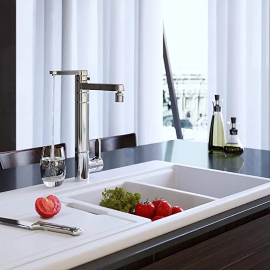 Monocomando Para Cozinha Com Filtro Twin Click Cromado Deca - Imagem principal - 788b8729-f465-4218-bae9-b5f68b5c32b9